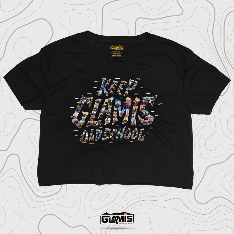 Keep Glamis Old School Crop Top
