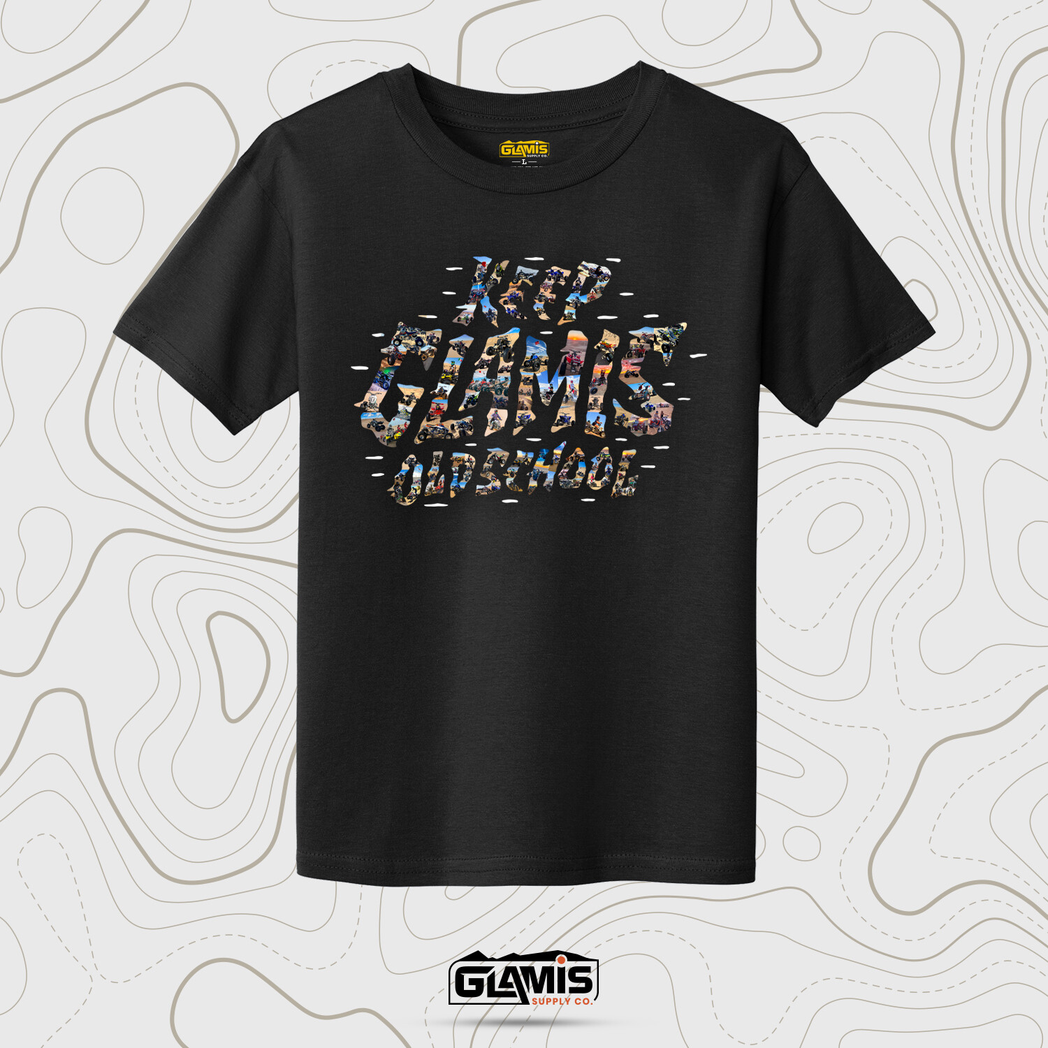 Keep Glamis Old School Youth Tee