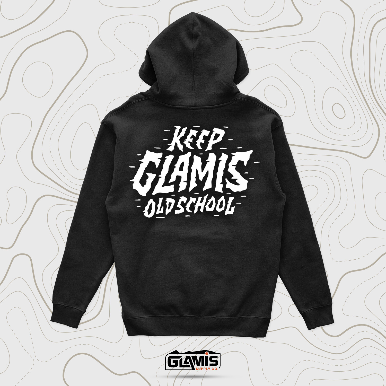 Keep Glamis Old School Hoodie &quot;White Version&quot;
