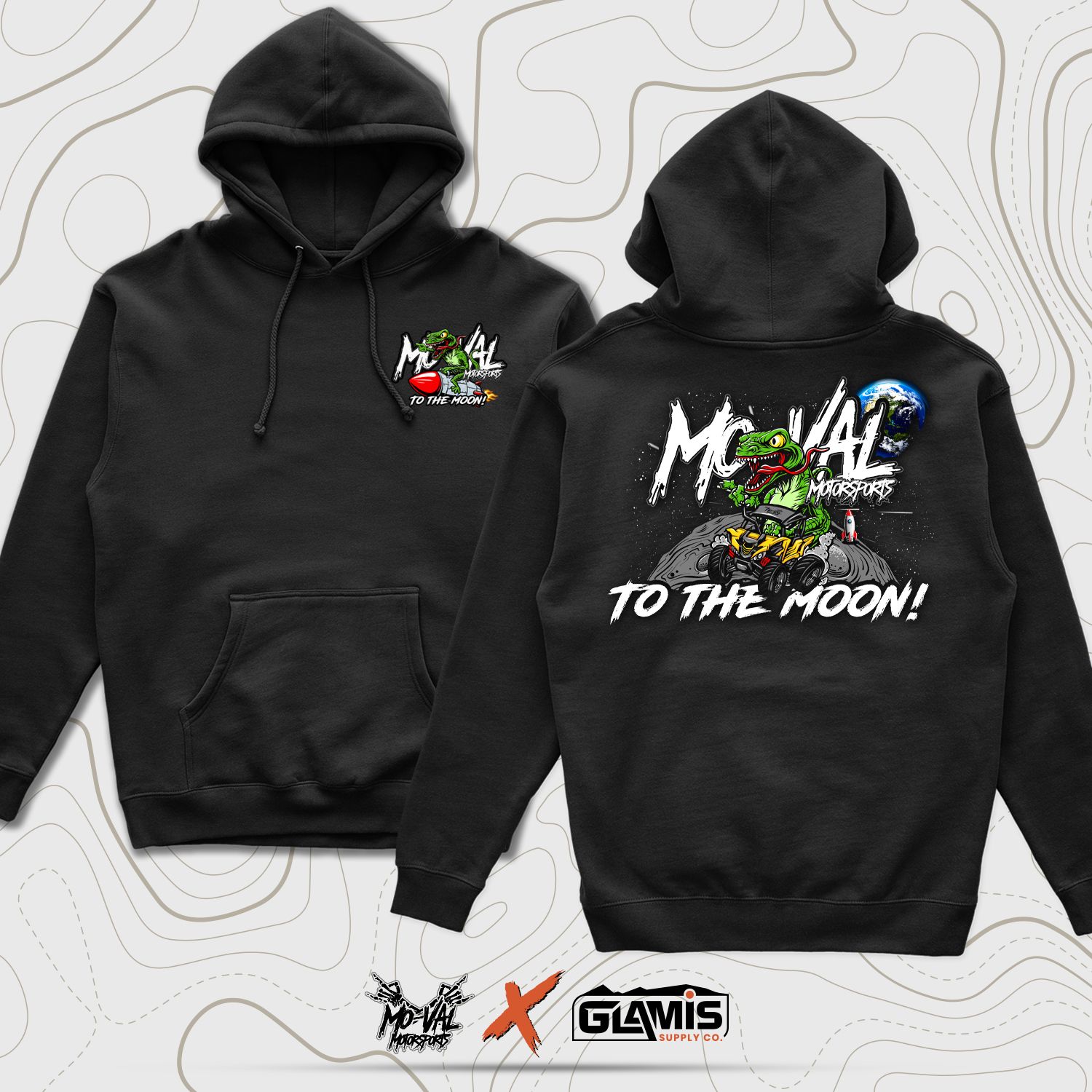 To The Moon Hoodie!