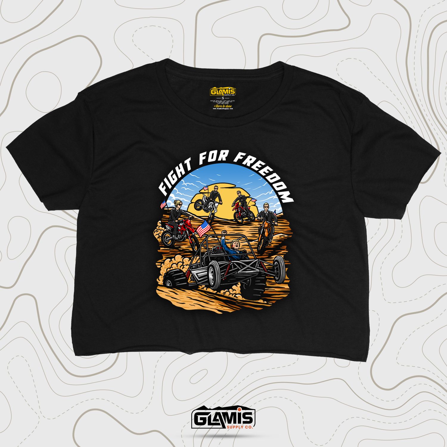 Fight For Freedom Crop Top