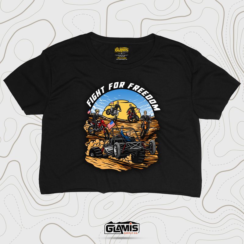 Fight For Freedom Crop Top