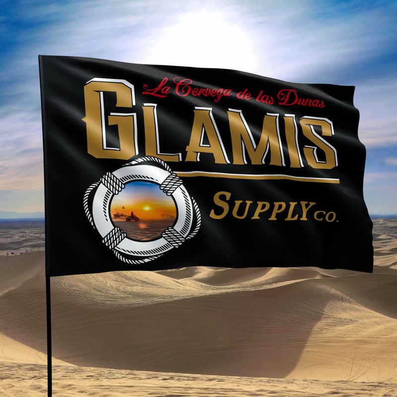 Black Glamis Pacifico Flag