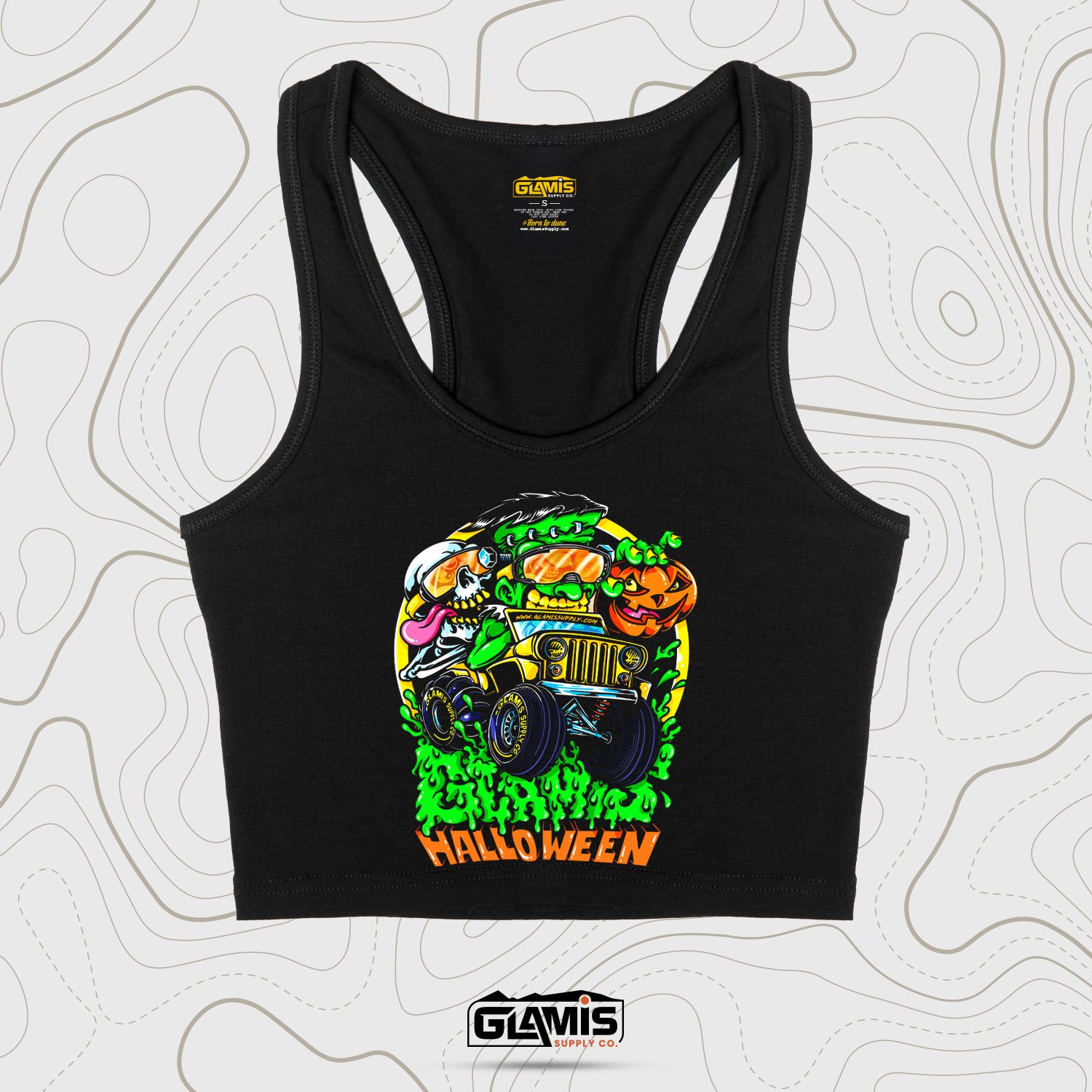 Glamis Halloween Frankenstein Fitted-Tank