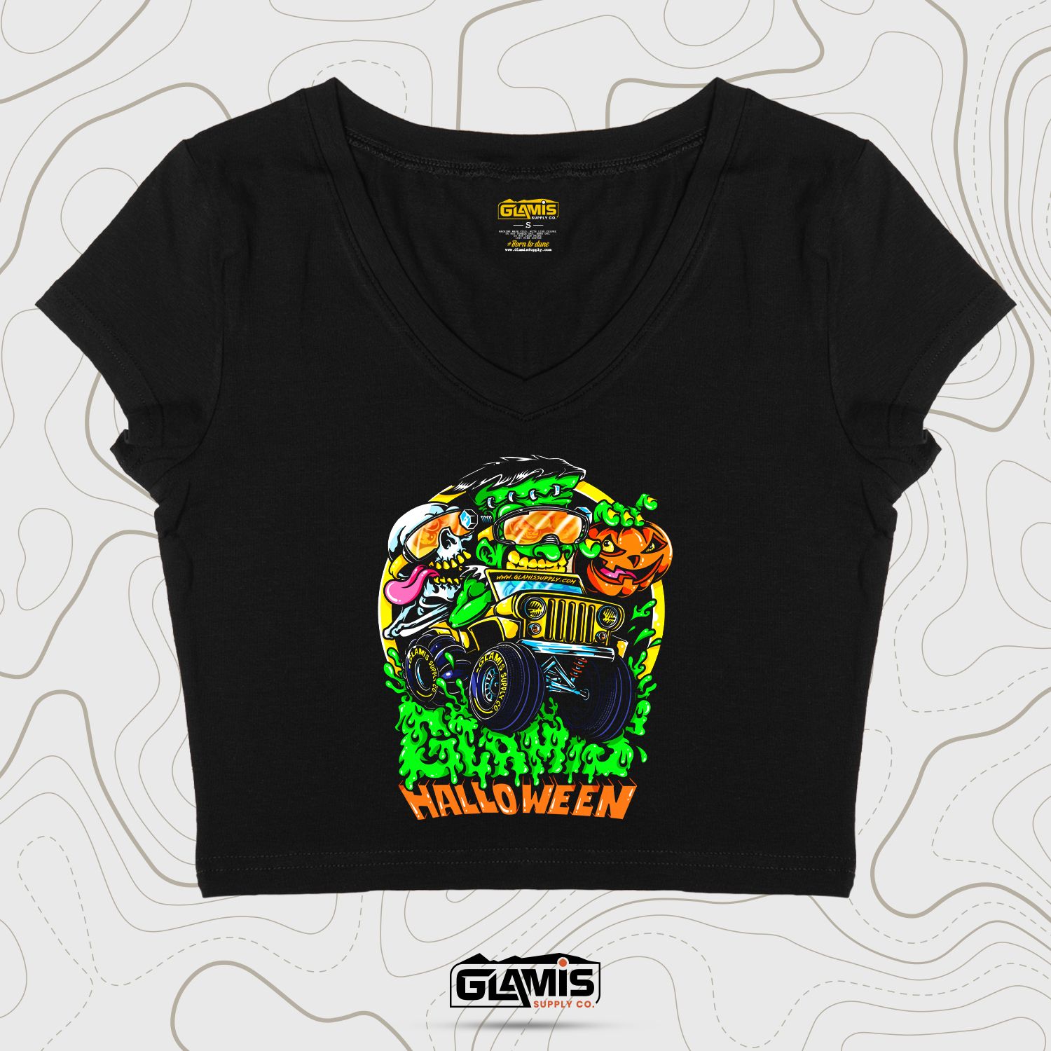 Glamis Halloween Frankenstein Fitted-Top