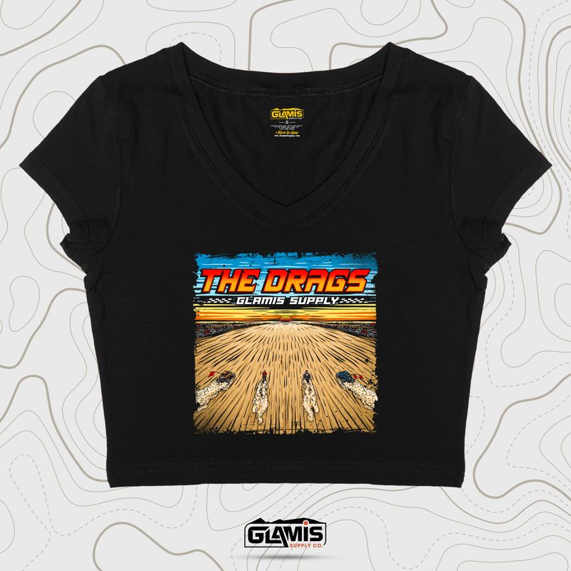 The Drags Ladies Fitted-Top