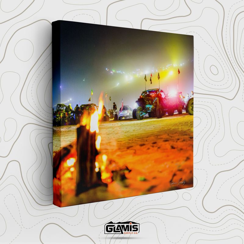 Olds Fire Canvas
