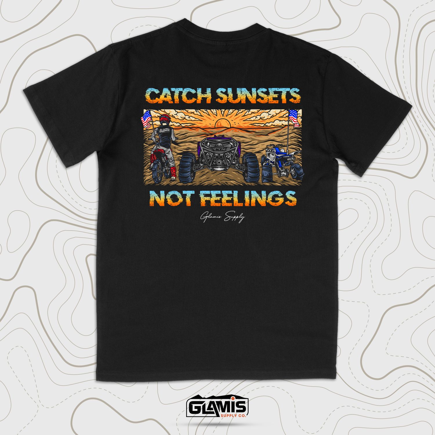 Catch Sunsets Mens Tee