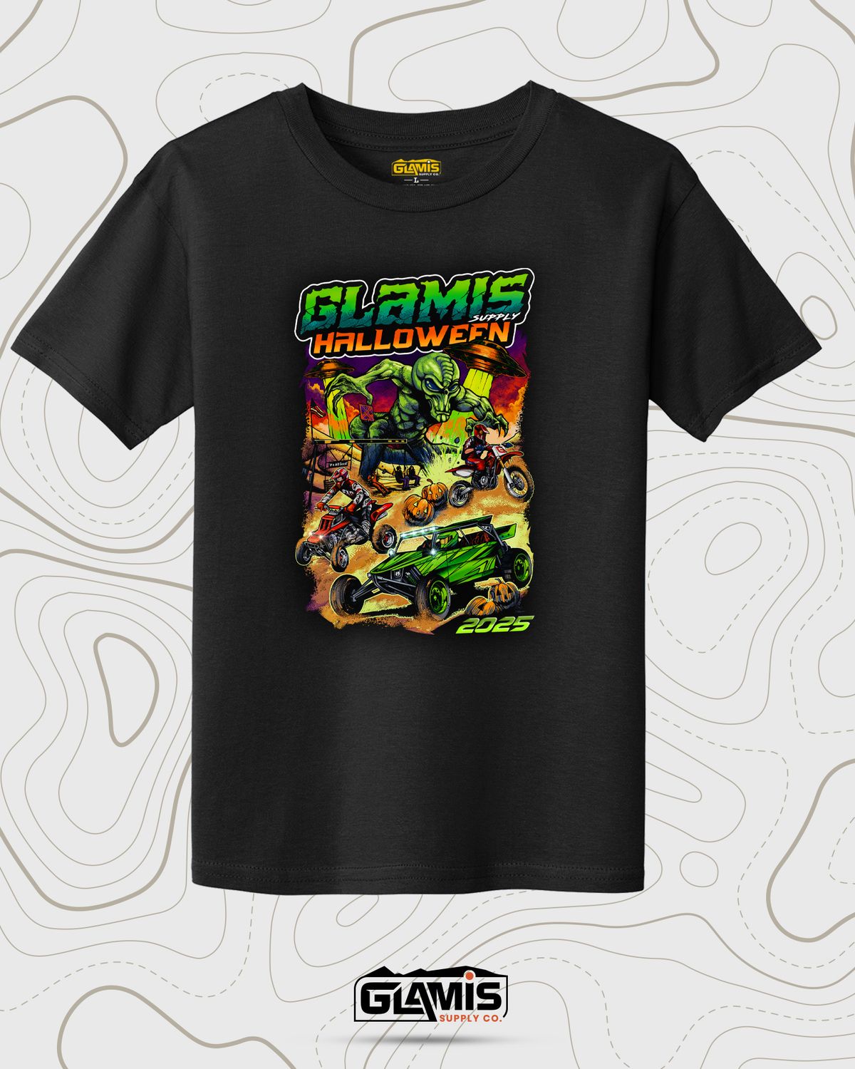 Glamis Halloween 2025 Youth Tee