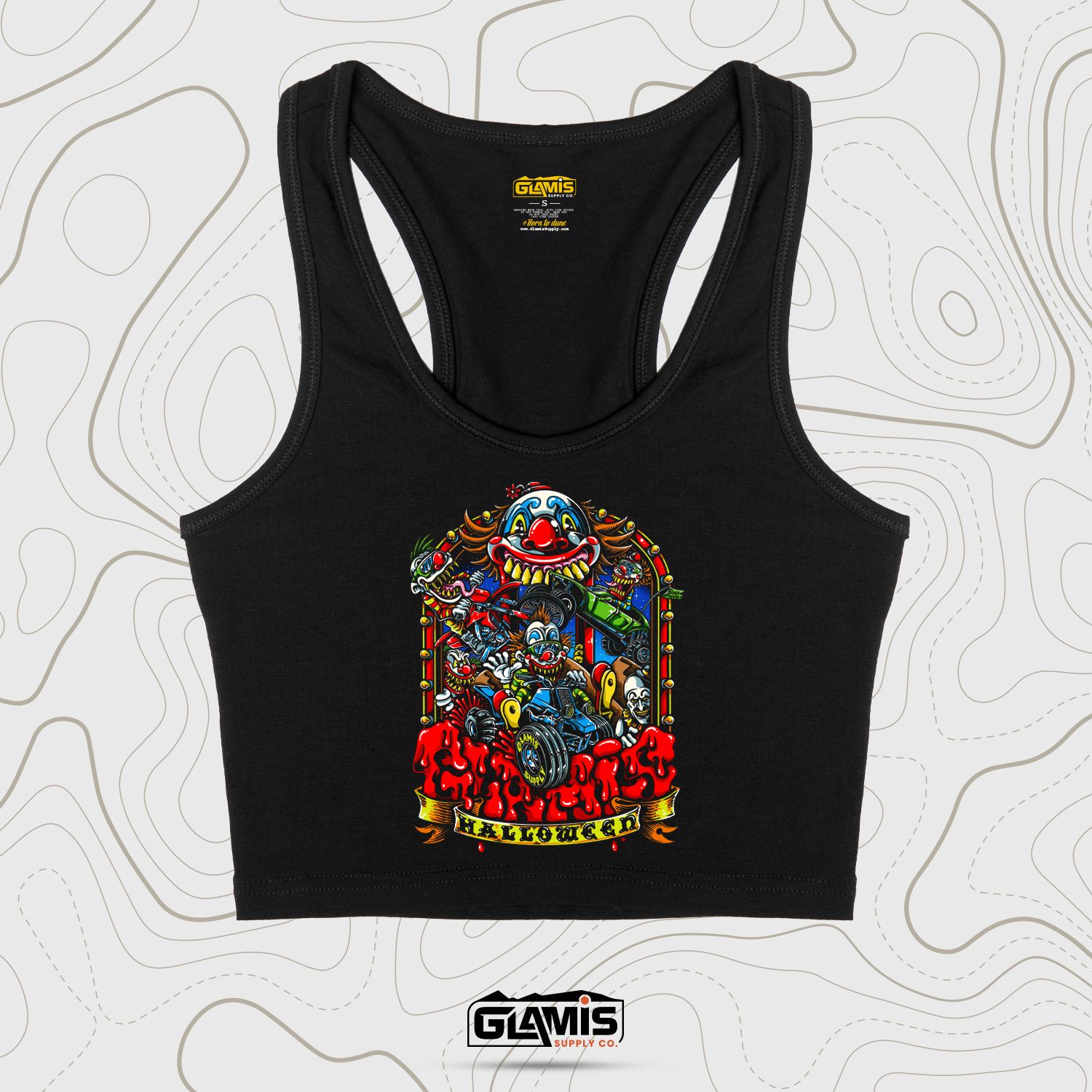 Glamis Halloween Fitted-Tank