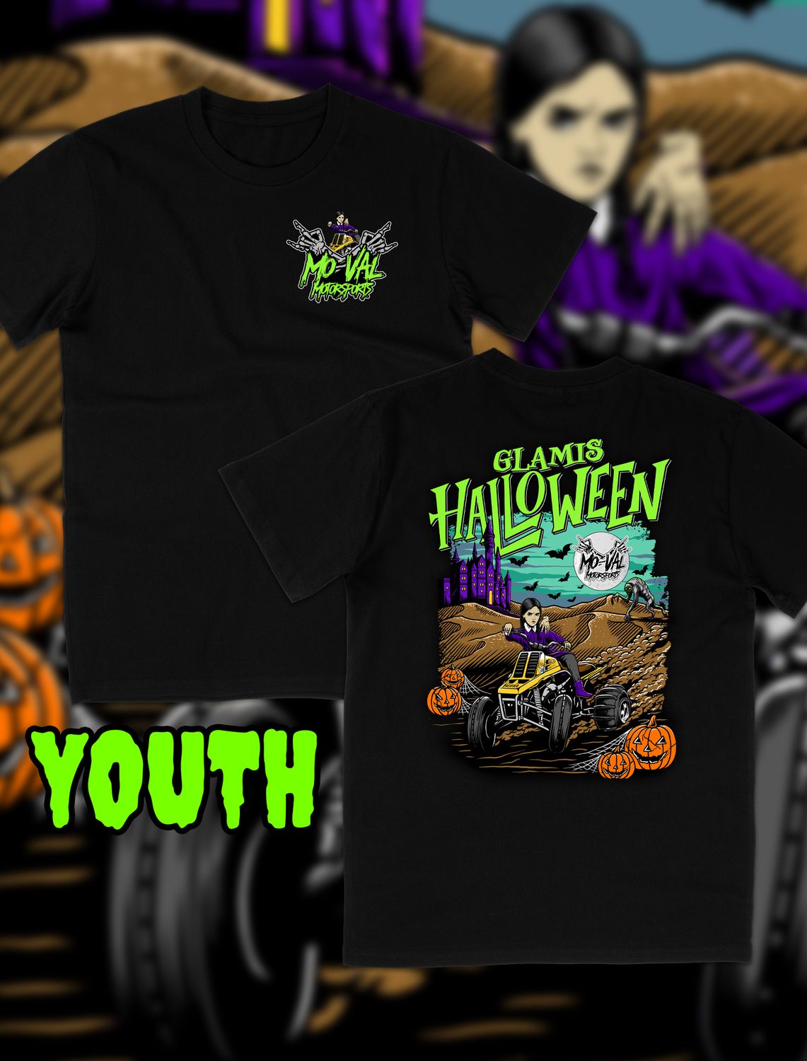 Glamis Halloween Moval  Youth Tee