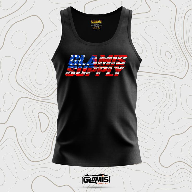 Glamis Supply 🇺🇸 Flag Ladies Regular Tank