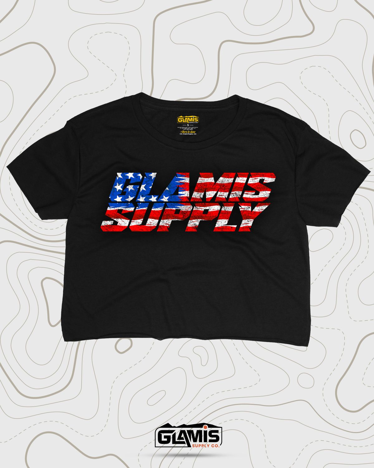 Glamis Supply 🇺🇸 Flag Crop-Top