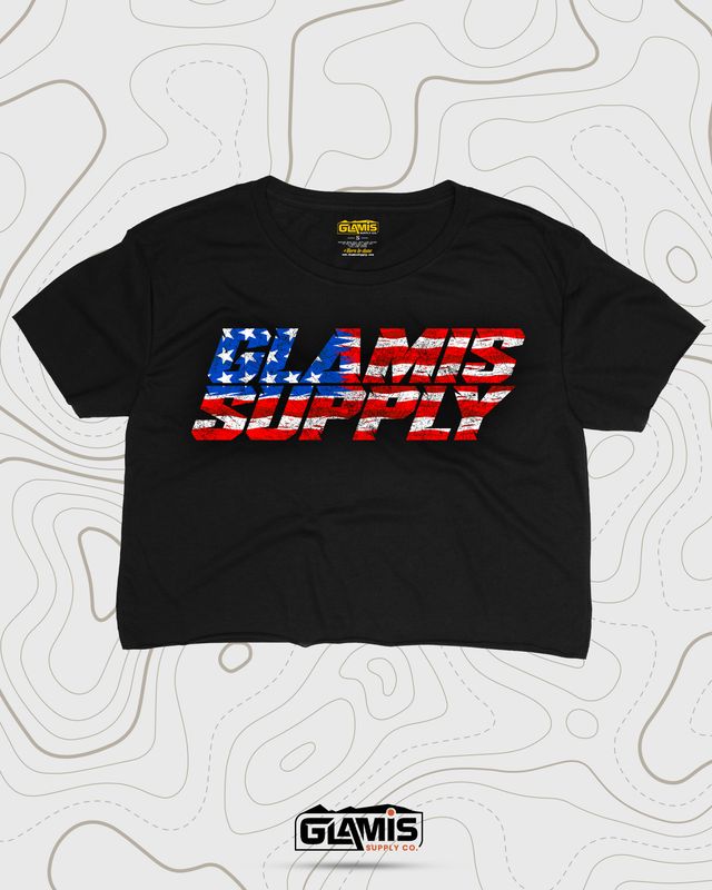 Glamis Supply 🇺🇸 Flag Crop-Top