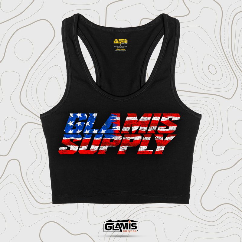 Glamis Supply 🇺🇸 Flag Ladies Tank