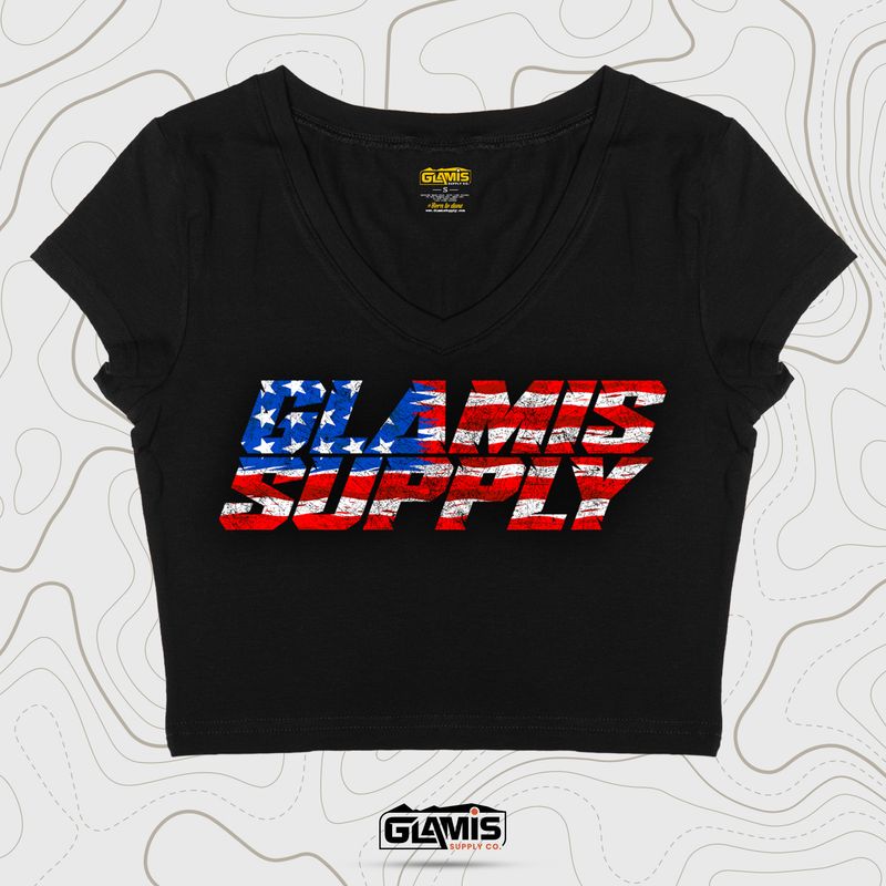 Glamis Supply 🇺🇸 Flag Fitted-Top