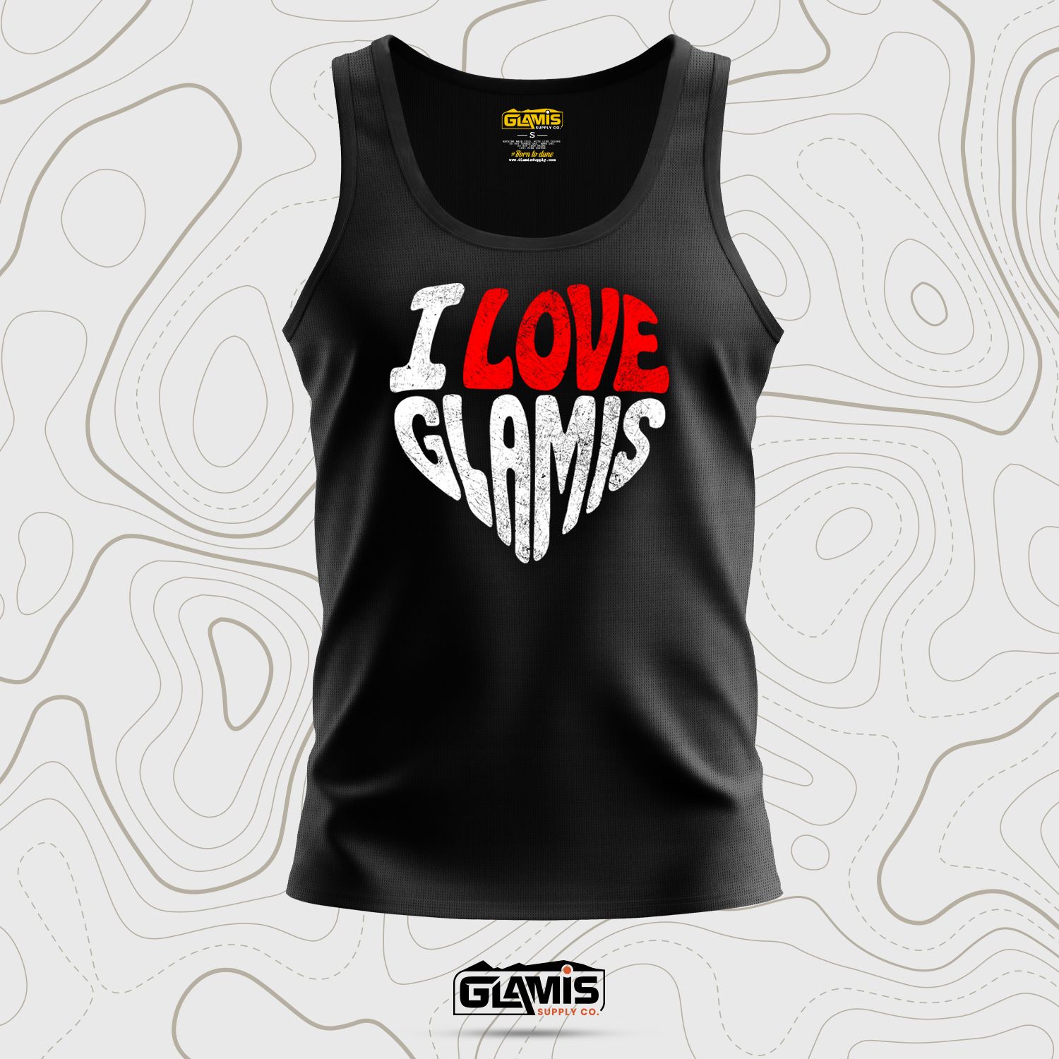 I Love Glamis❤️ Regular Tank