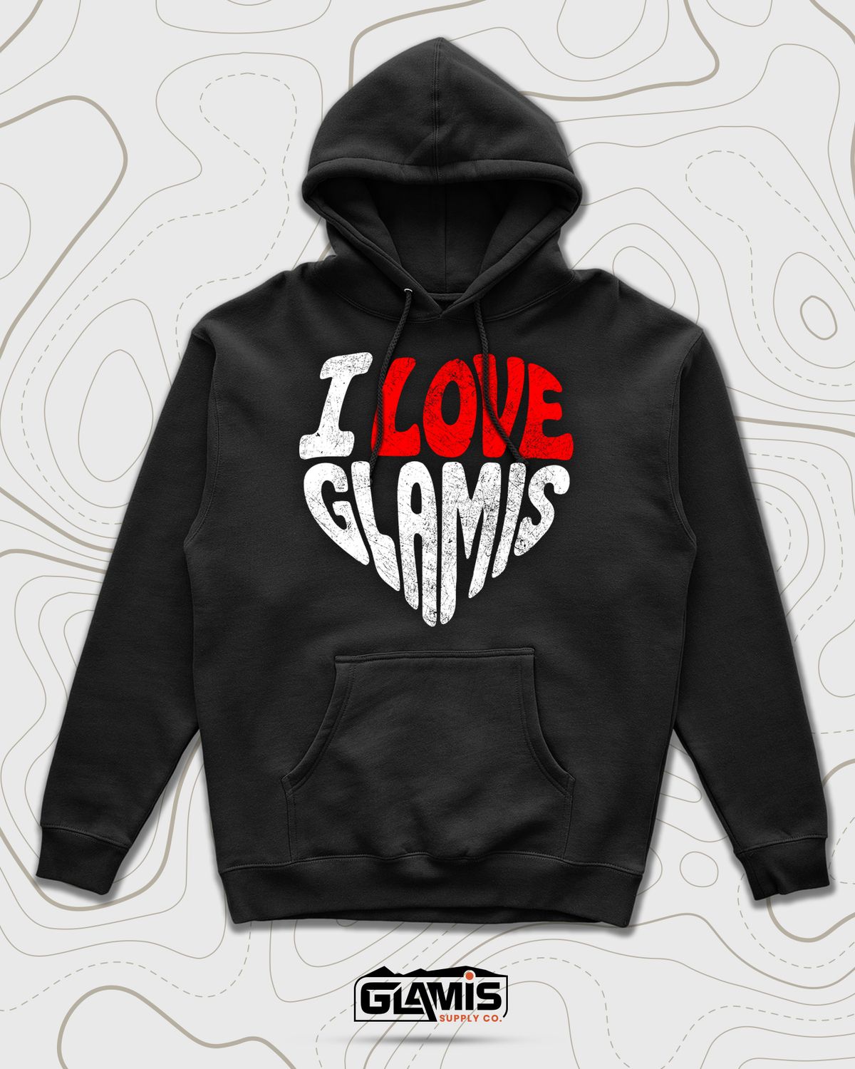I Love Glamis❤️ Hoodie