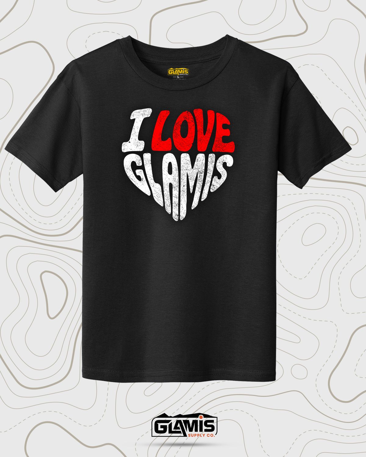 I Love Glamis❤️ Youth Tee