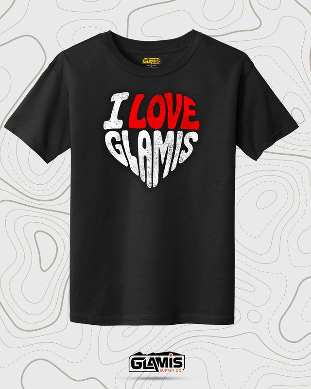 I Love Glamis❤️ Youth Tee
