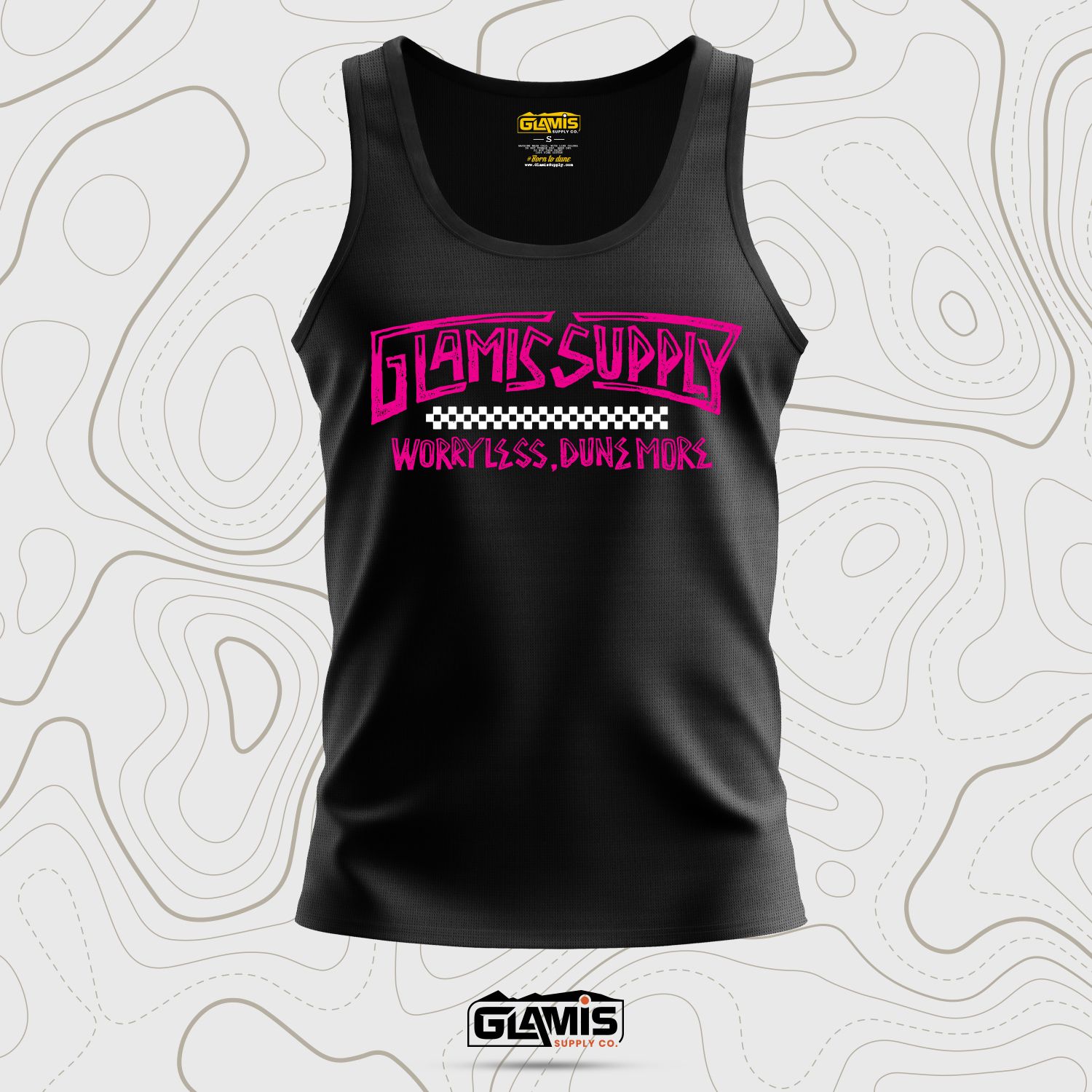 Worry Less, Dune More Tank