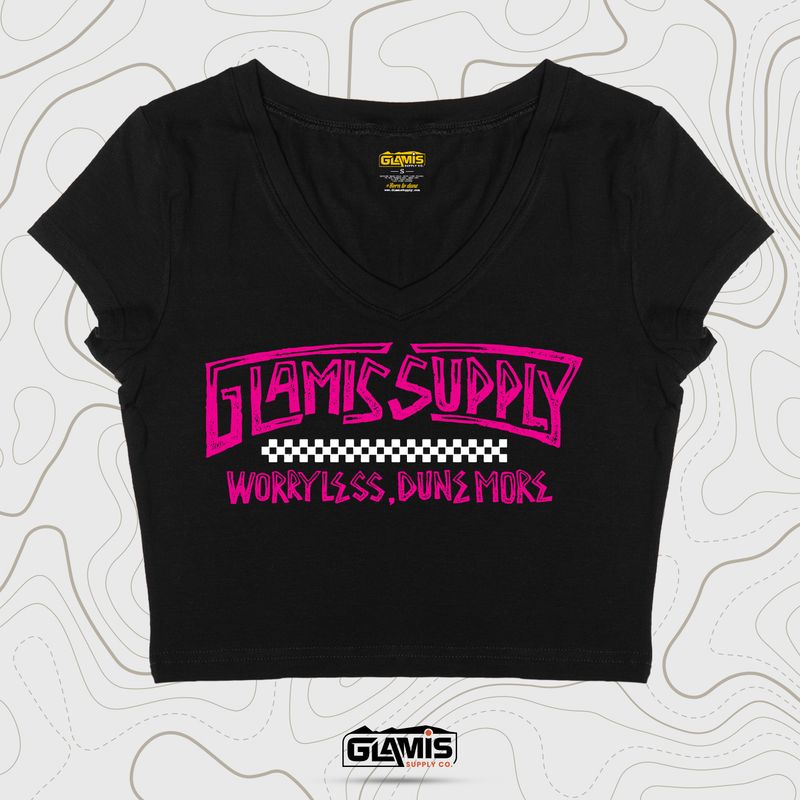 Worry Less, Dune More Fitted-Top