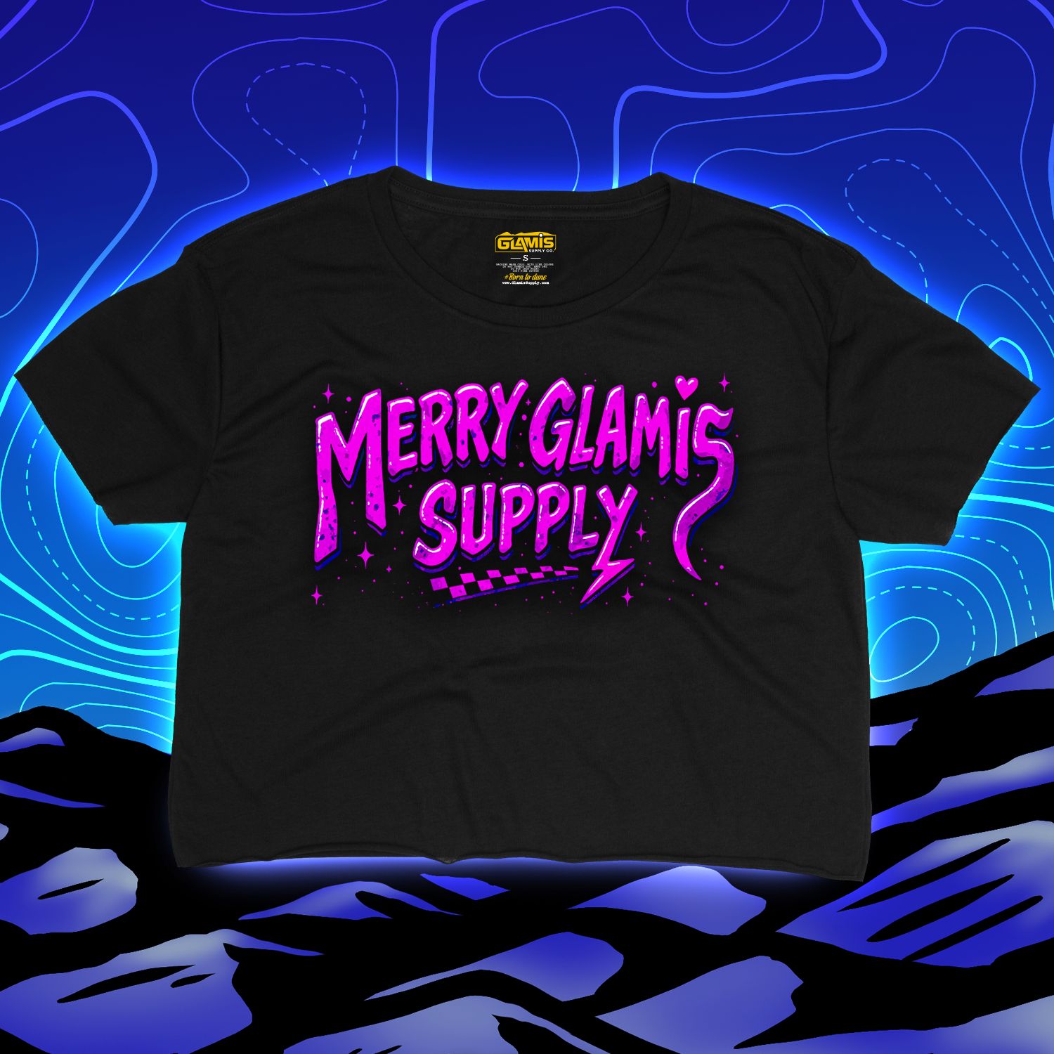 Merry Glamis Crop-Top