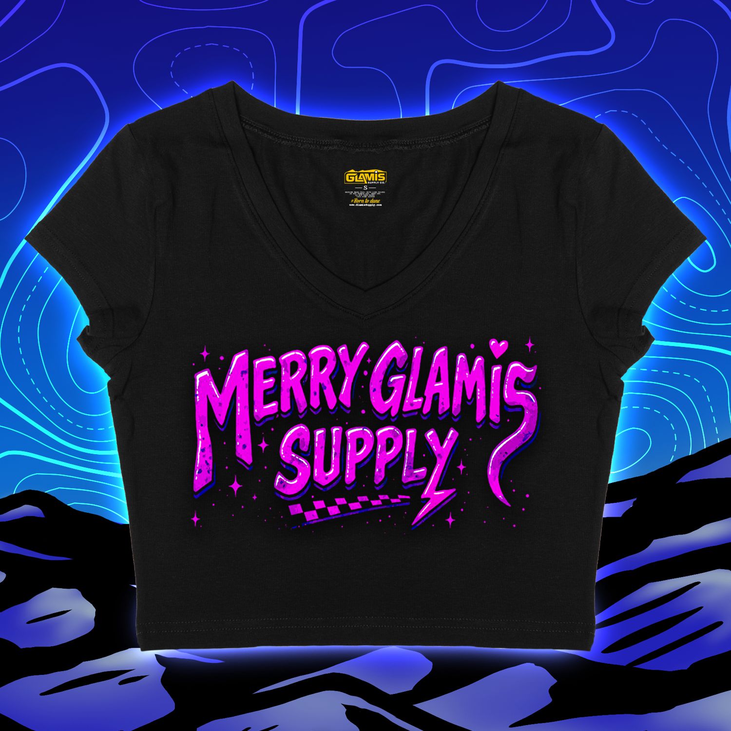 Merry Glamis Fitted-Top