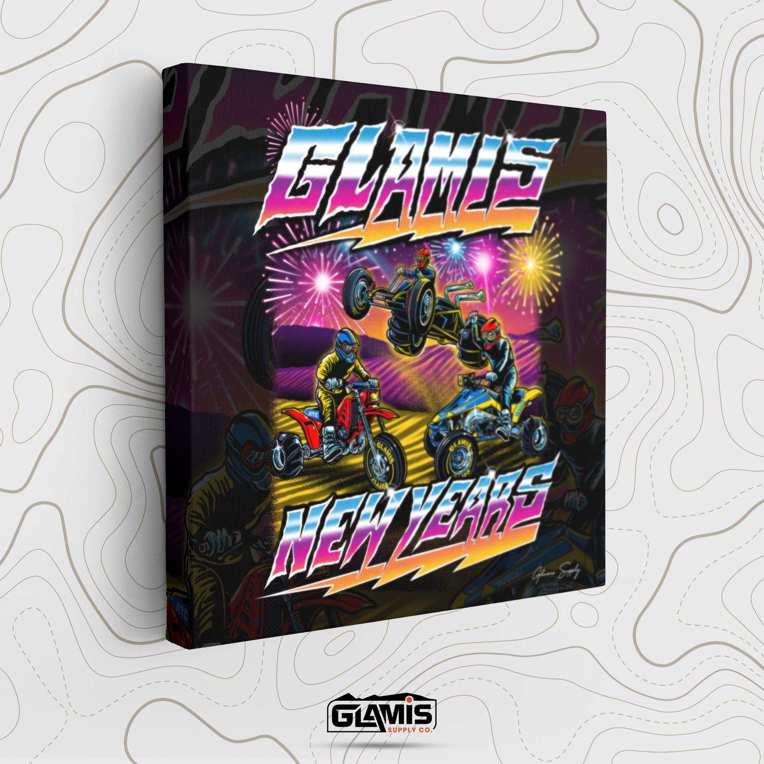 Glamis New Year Canvas