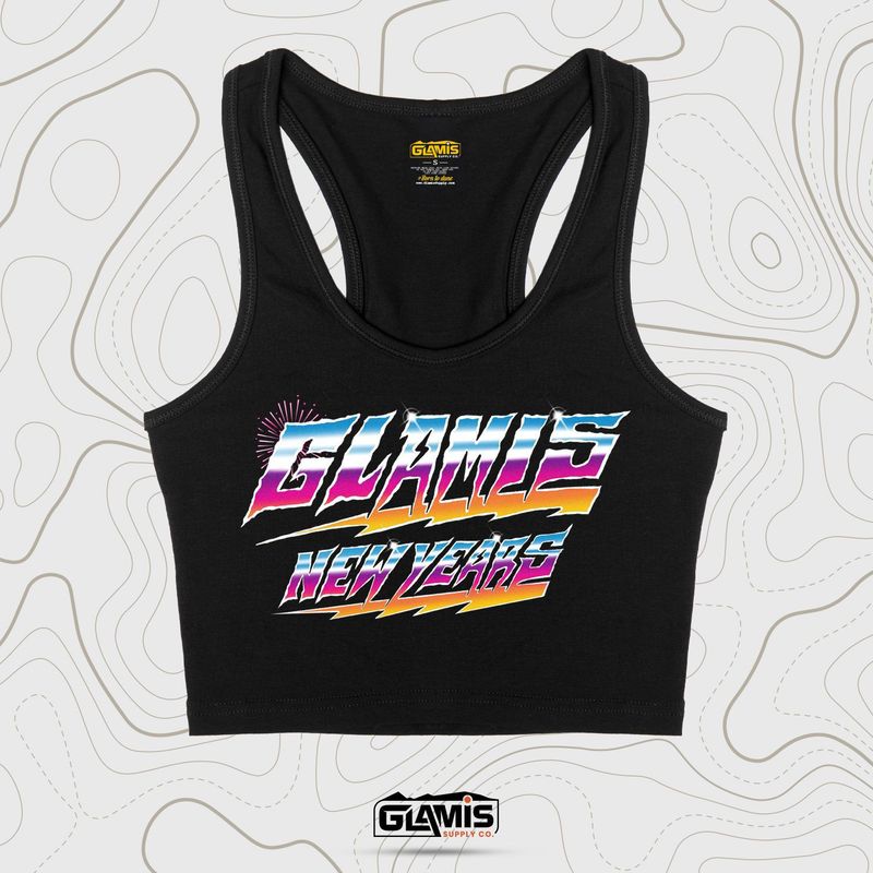 Glamis New Years Fitted-Tank