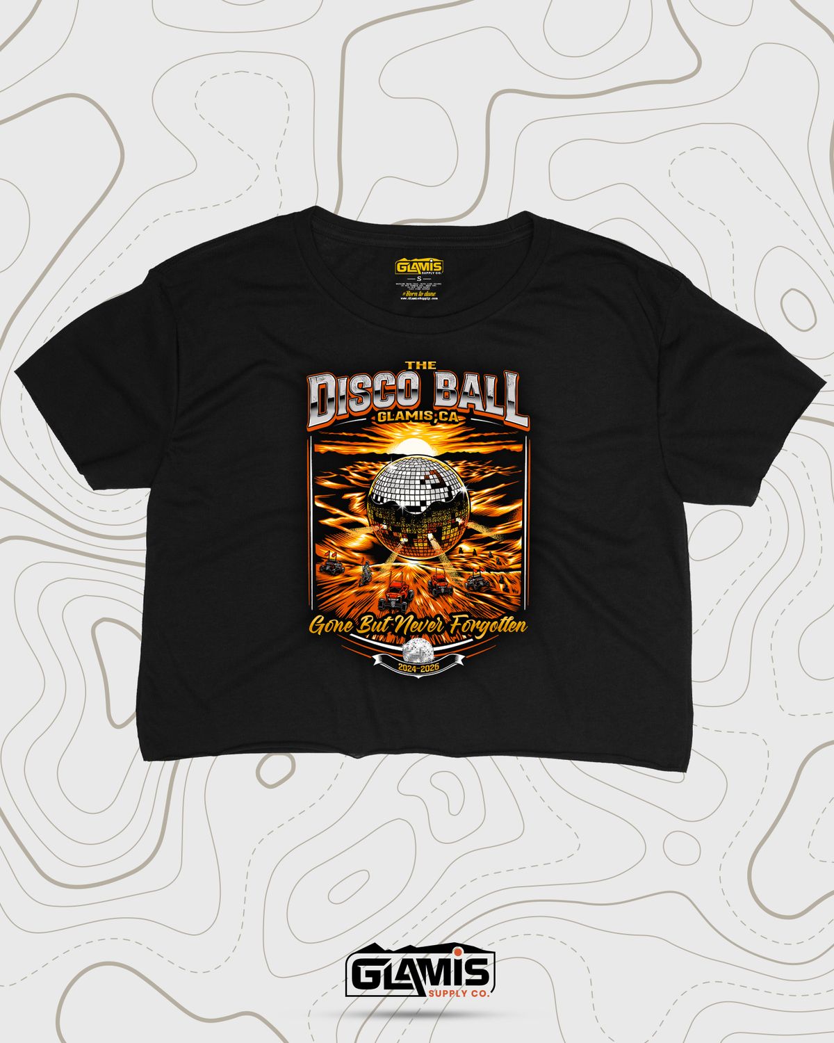 Glamis Disco Ball Crop-Top