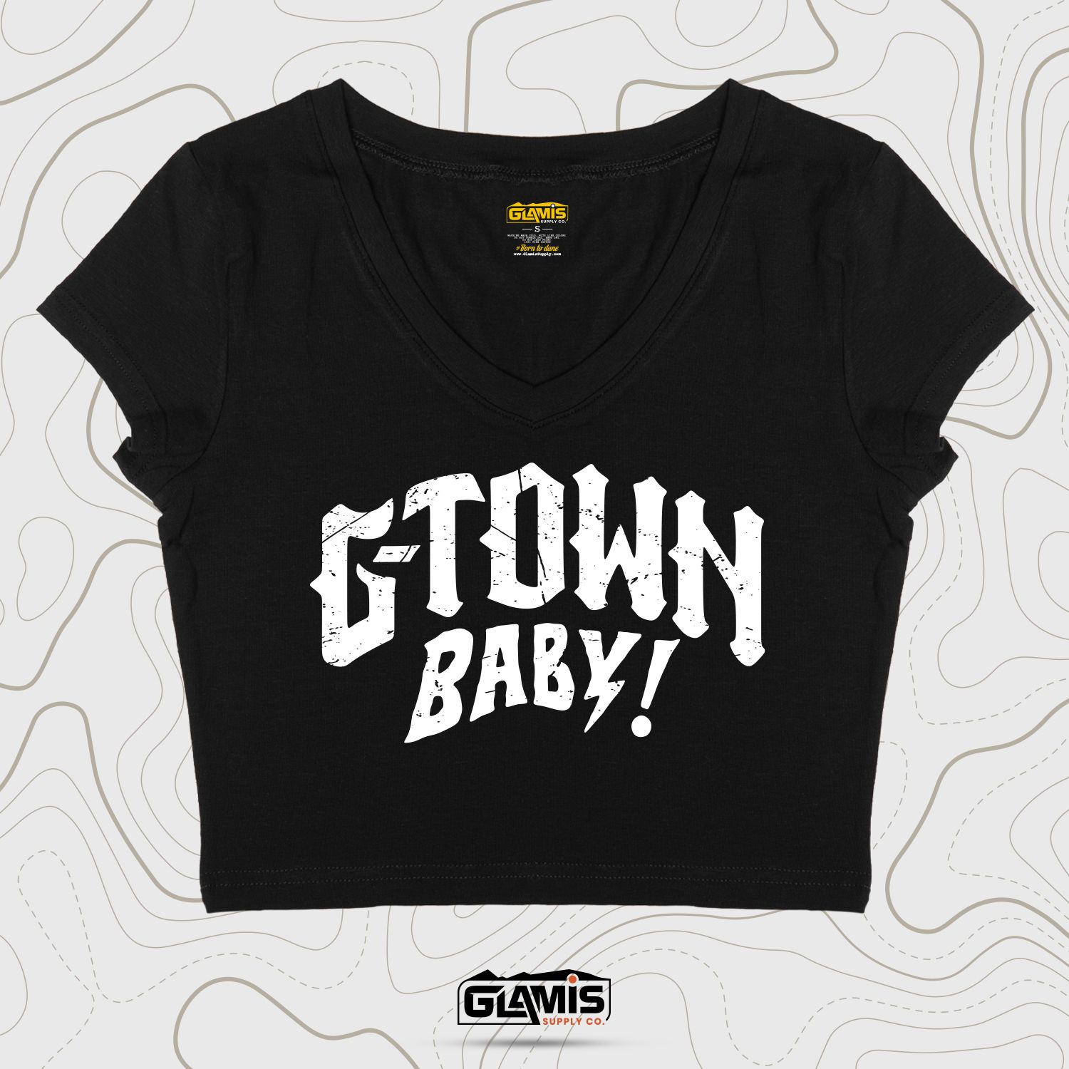 G-Town Baby Crop Fitted-Top