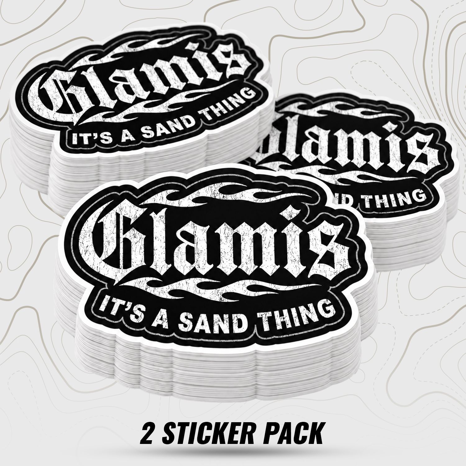 (2) It's a Sand Thing Sticker Pack! " FREE SHIPPING