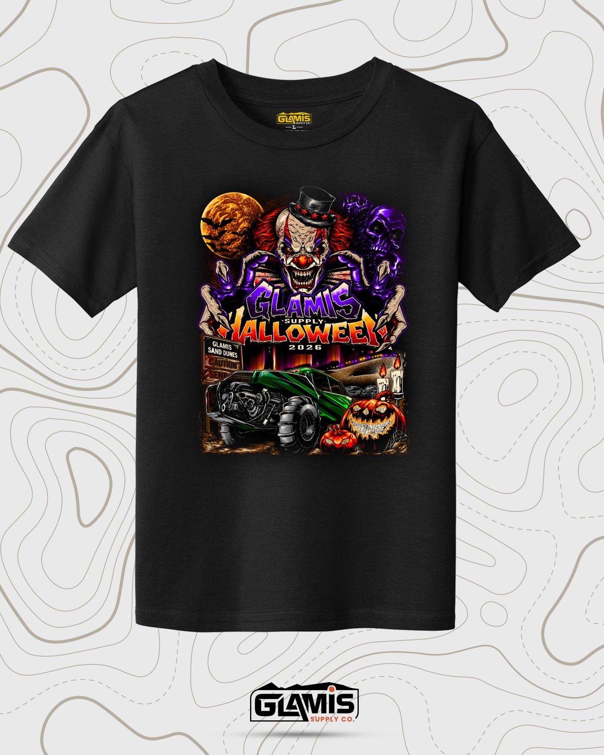 Glamis Halloween 2026 Youth Tee