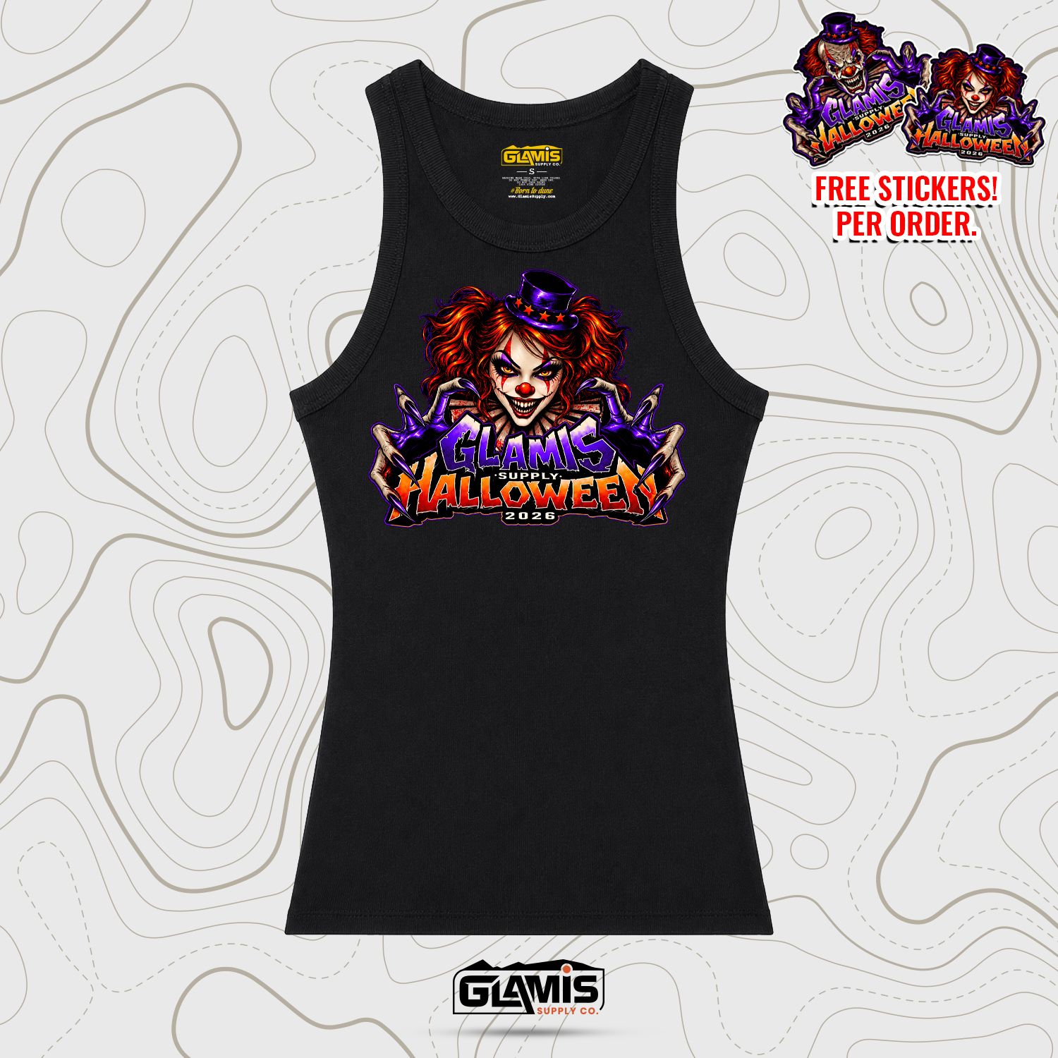 Glamis Halloween 2026  Rib Tank