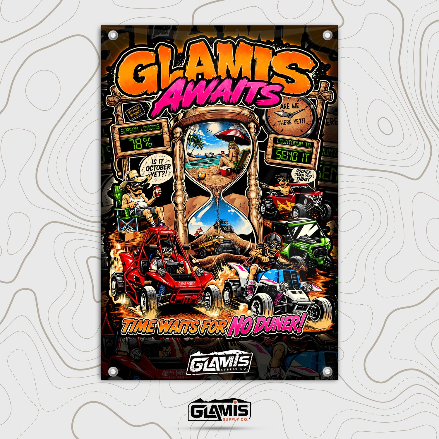 Glamis Awaits 4 Banner 48x72