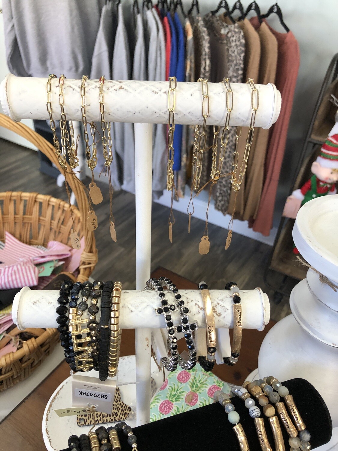 18K Gold Filled 7 inch Paperclip Bracelet