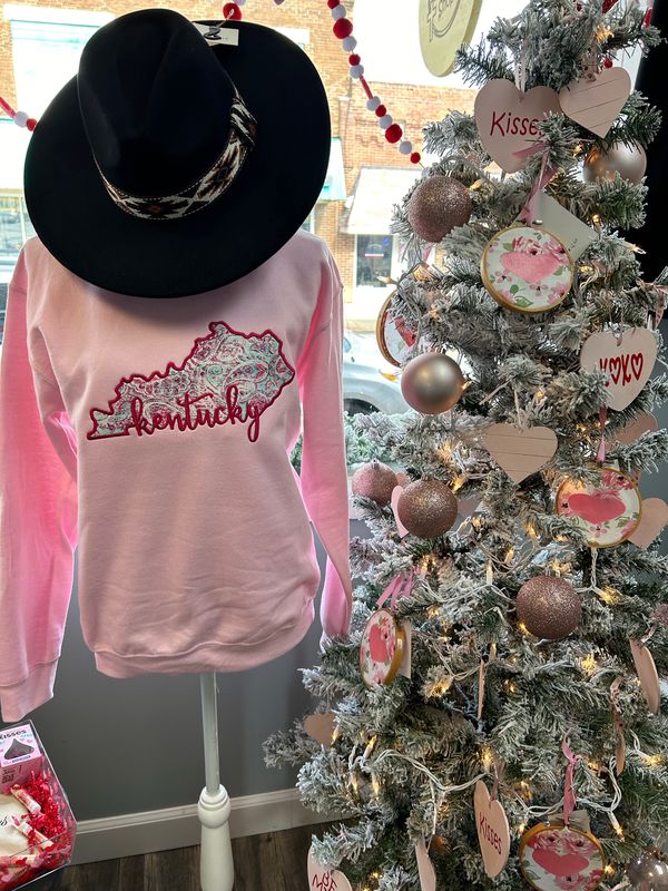 Kentucky Appliquéd Sweatshirt
