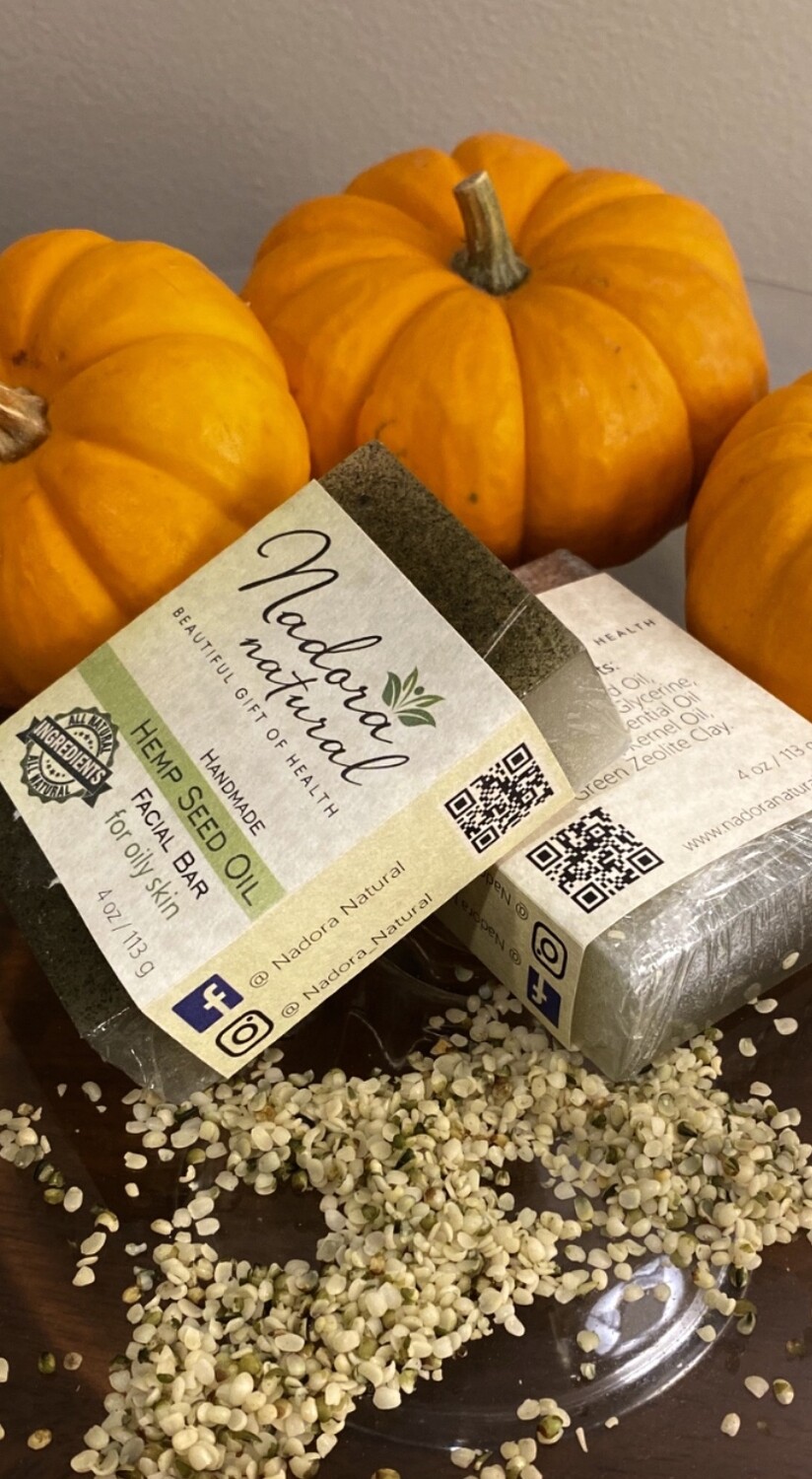 Hemp Seed Oil Facial Bar