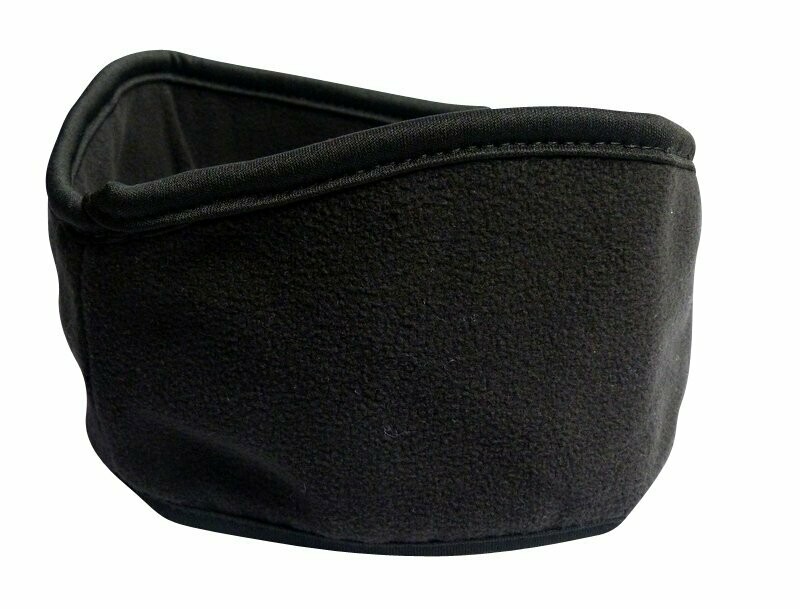 warmes Winter Stirnband/ Ohrenschutz SCHWARZ oder LILA aus Polysester Fleece