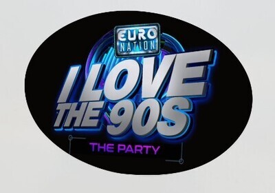 I Love the 90s Bumper Sticker
