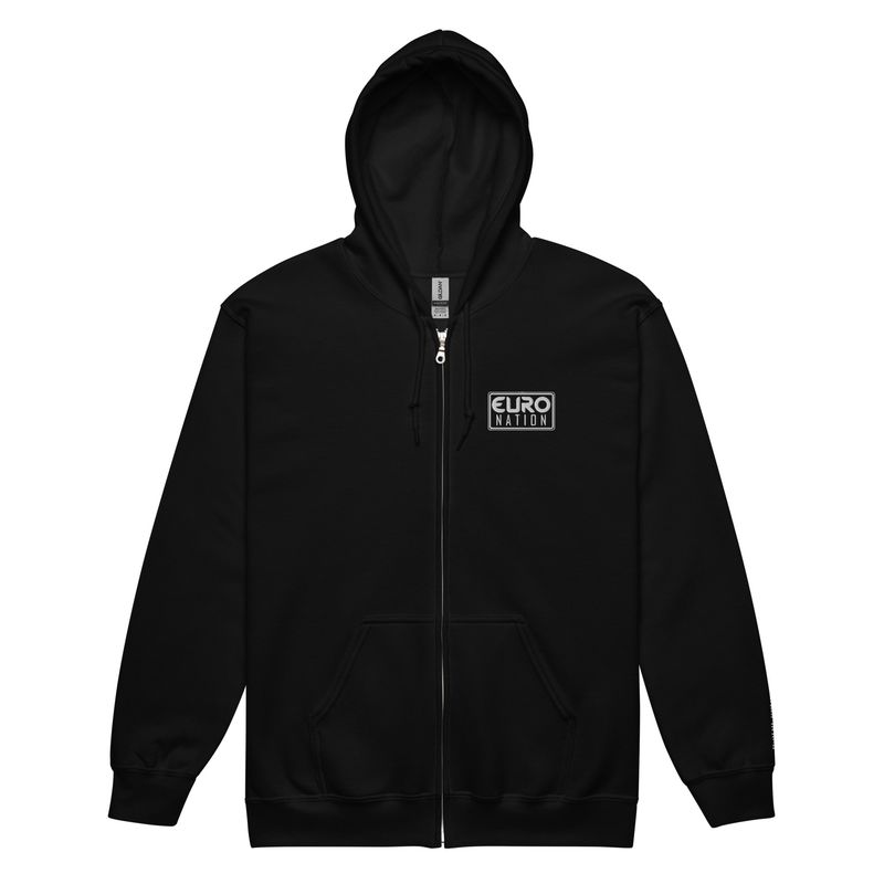 Euro Nation Embroided Zip Hoodie