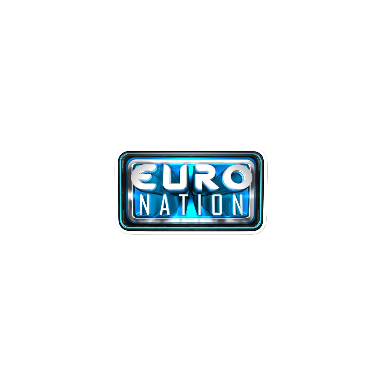 Euro Nation logo sticker