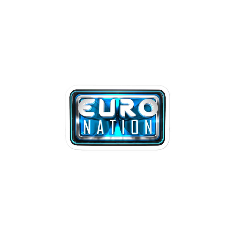 Euro Nation logo sticker