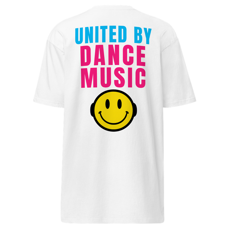 Euro Nation &#39;United By Dance&#39; Premium Tee - White