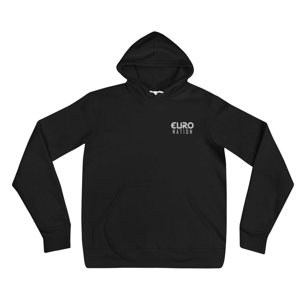Euro Nation Embroided Unisex hoodie Euro Nation Embroided Unisex hoodie