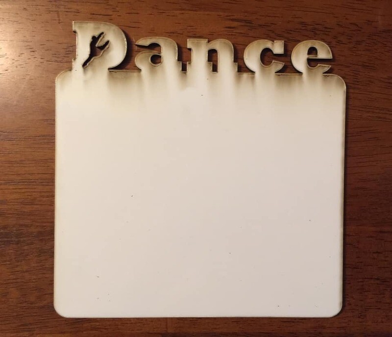 Dance Word Board - small