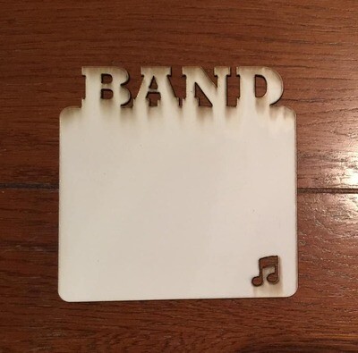 Band Word Board - medium