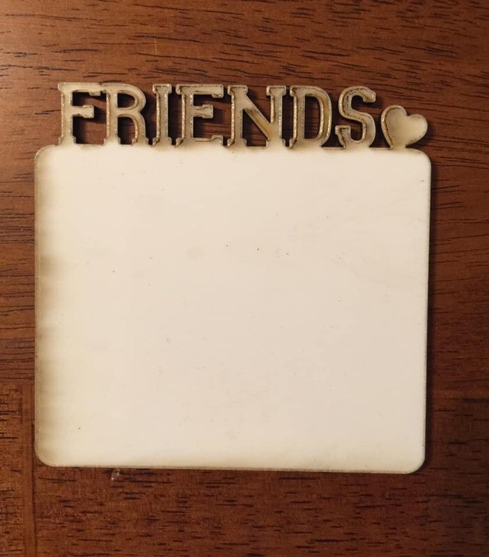 Friends Word Board - large