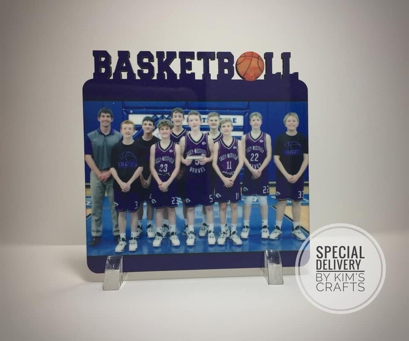 Basketball Word Board - small